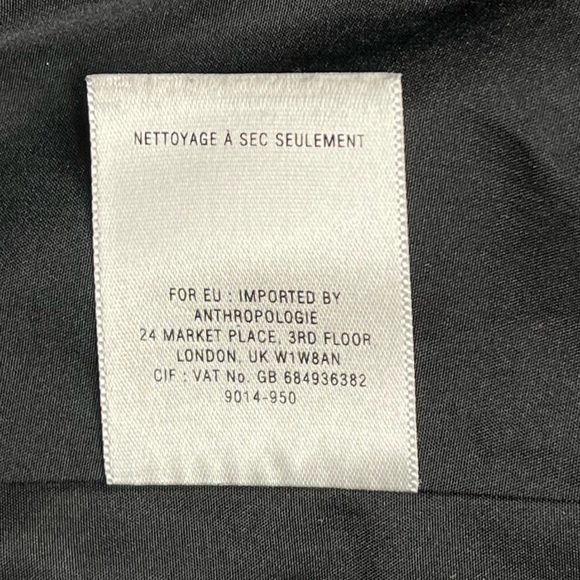 Anthropologie Cartonnier Gray Blazer Jacket Size 8 - Picture 10 of 11